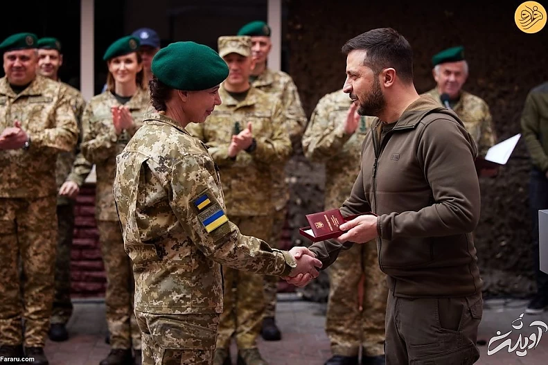 زنان نظامی اوکراینی در خط مقدم جنگ با روسیه/ عکس